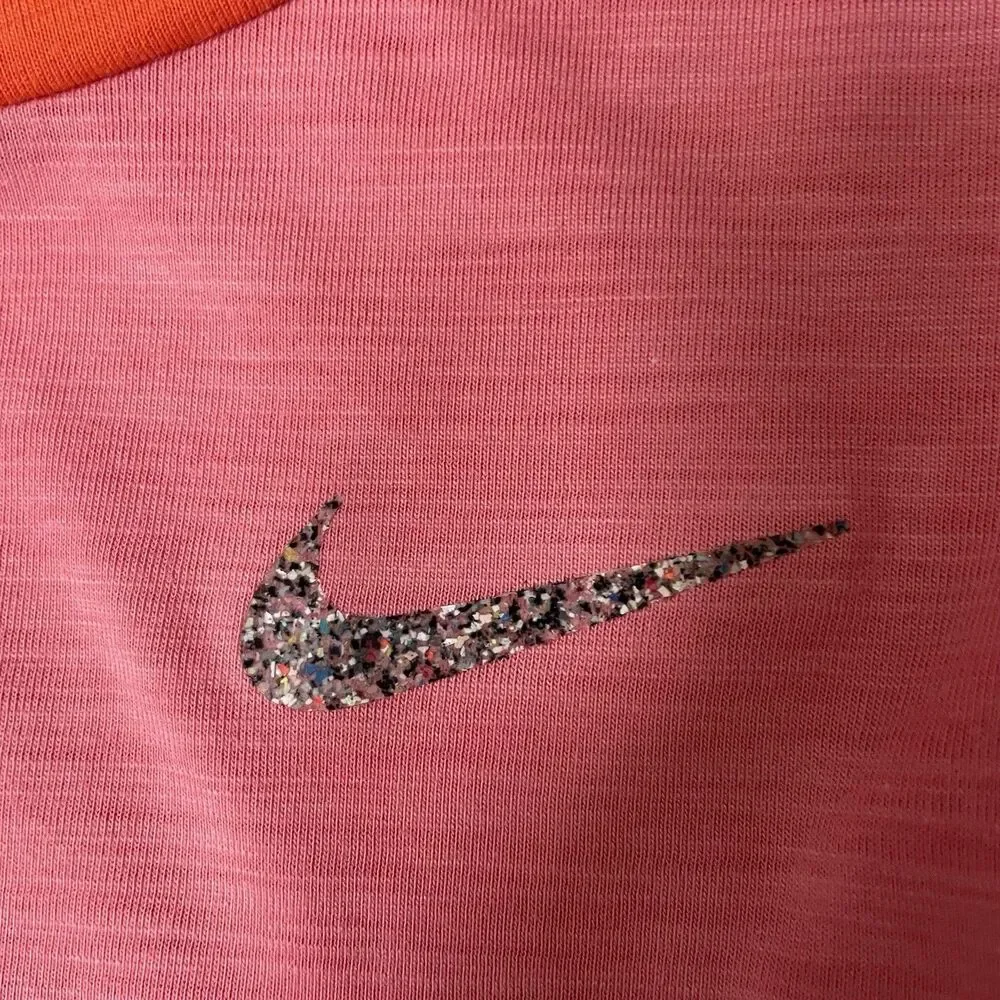 Nike Yoga Girls YMD Orange/Pink Tank Top